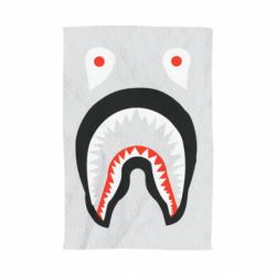 Полотенце с принтом Bape shark logo - PrintSalon