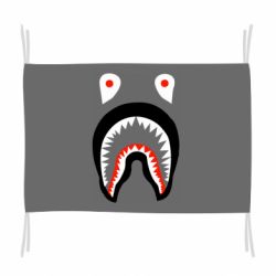 Флаг Bape shark logo - PrintSalon