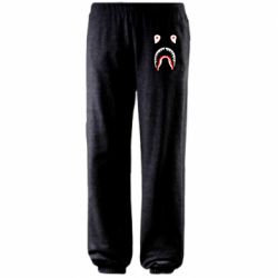 Штаны Bape shark logo - PrintSalon