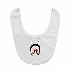 Слюнявчик  Bape shark logo - PrintSalon