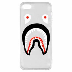 Чехол для iPhone5/5S/SE Bape shark logo - PrintSalon
