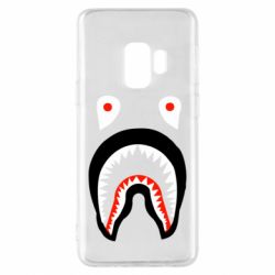 Чехол для Samsung S9 Bape shark logo - PrintSalon