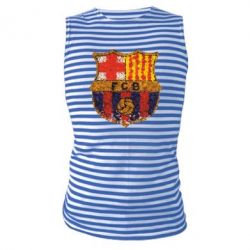 Майка-тельняшка Barcelona Paint