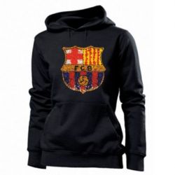 Женское худи Barcelona Paint - PrintSalon