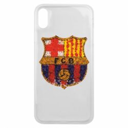 Чехол для iPhone Xs Max Barcelona Paint - PrintSalon