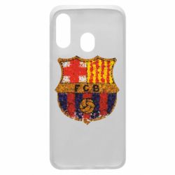 Чехол для Samsung A40 Barcelona Paint - PrintSalon