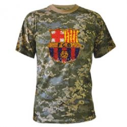 Камуфляжная футболка Barcelona Paint - PrintSalon