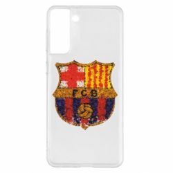Чехол для Samsung S21+ Barcelona Paint - PrintSalon