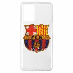 Чехол для Oppo A74 4G Barcelona Paint - PrintSalon