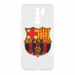 Чехол для Xiaomi Redmi 9 Barcelona Paint - PrintSalon