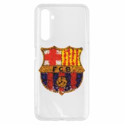 Чехол для Realme 6 Barcelona Paint - PrintSalon