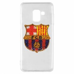 Чехол для Samsung A8 2018 Barcelona Paint - PrintSalon