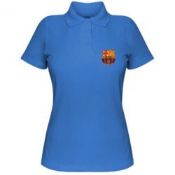 Женское поло Barcelona Paint - PrintSalon