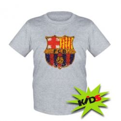 Детская футболка Barcelona Paint - PrintSalon