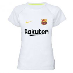 Жіноча футболка для спорту Barcelona Racuten