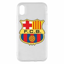 Чехол для iPhone X/Xs Barcelona - PrintSalon