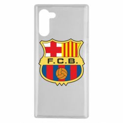 Чехол для Samsung Note 10 Barcelona - PrintSalon