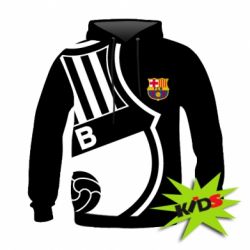 Детское 3D худи Barcelona - PrintSalon