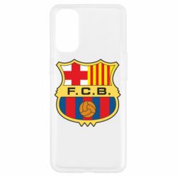 Чехол для Oppo Reno 4 Barcelona - PrintSalon