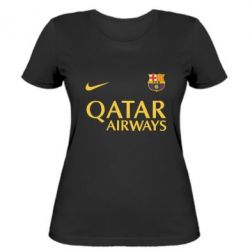 Женская футболка Барселона - PrintSalon