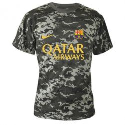 Камуфляжная футболка Барселона - PrintSalon