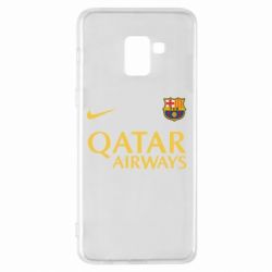 Чехол для Samsung A8+ 2018 Барселона - PrintSalon