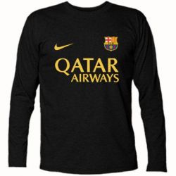 Футболка с длинным рукавом Барселона - PrintSalon