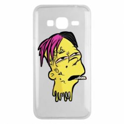 Чехол для Samsung J3 2016 Bart as Lil Peep - PrintSalon