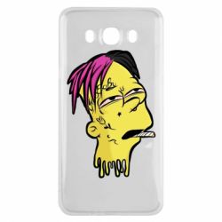 Чехол для Samsung J7 2016 Bart as Lil Peep - PrintSalon