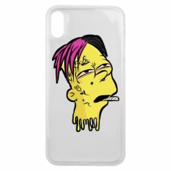 Чехол для iPhone Xs Max Bart as Lil Peep - PrintSalon