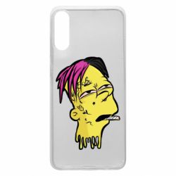 Чехол для Samsung A70 Bart as Lil Peep - PrintSalon