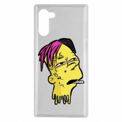 Чехол для Samsung Note 10 Bart as Lil Peep - PrintSalon
