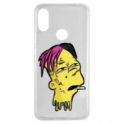 Чехол для Xiaomi Redmi Note 7 Bart as Lil Peep - PrintSalon