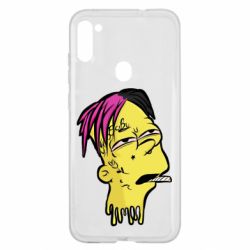 Чехол для Samsung A11/M11 Bart as Lil Peep - PrintSalon