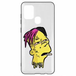 Чехол для Samsung A21s Bart as Lil Peep - PrintSalon