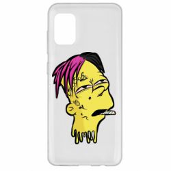 Чехол для Samsung A31 Bart as Lil Peep - PrintSalon