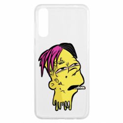 Чехол для Samsung A50 Bart as Lil Peep - PrintSalon