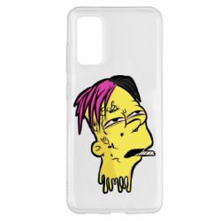 Чехол для Samsung S20 Bart as Lil Peep - PrintSalon