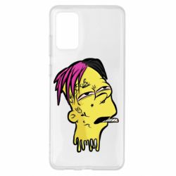 Чехол для Samsung S20+ Bart as Lil Peep - PrintSalon