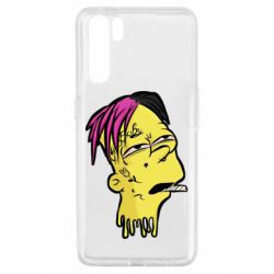 Чехол для Oppo A91/Reno3 Bart as Lil Peep - PrintSalon