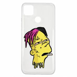 Чехол для Xiaomi Redmi 9c Bart as Lil Peep - PrintSalon