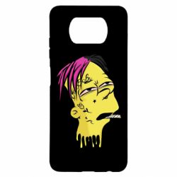 Чехол для Xiaomi Poco X3 Bart as Lil Peep - PrintSalon
