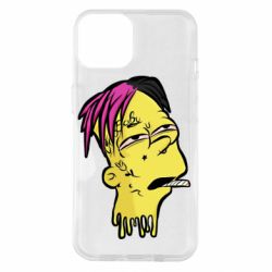Чехол для iPhone 14 Bart as Lil Peep - PrintSalon