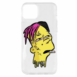 Чехол для iPhone 14 Plus Bart as Lil Peep - PrintSalon