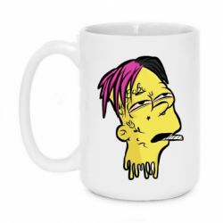 Чашка 420ml Bart as Lil Peep - PrintSalon