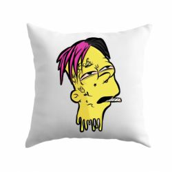 Подушка Bart as Lil Peep - PrintSalon