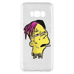 Чехол для Samsung S8 Bart as Lil Peep - PrintSalon