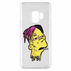 Чехол для Samsung S9 Bart as Lil Peep - PrintSalon