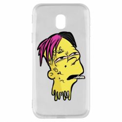Чехол для Samsung J3 2017 Bart as Lil Peep - PrintSalon