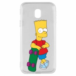 Чехол для Samsung J3 2017 Bart Simpson - PrintSalon